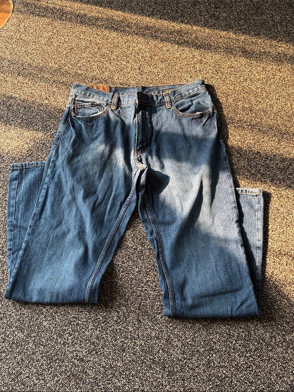 Timberland Men's Denim Jeans in Blue - Straight Leg